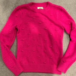 Lucky Brand pink sweater NWT